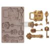 Prima Marketing Redesign Decor Mould - Mechanical Lock and Keys