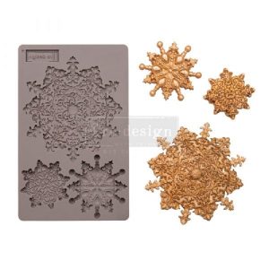 Prima Marketing Redesign Decor Mould - Snowflakes Jewels