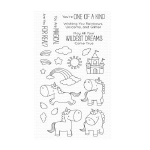 My Favorite Things - Magical Unicorns Birdie Brown Stamps