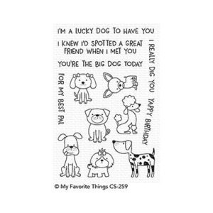 My Favorite Things - Canine Companions Clear Stamps