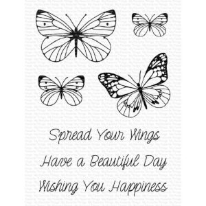 My Favorite Things - Spread Your Wings Clear Stamps