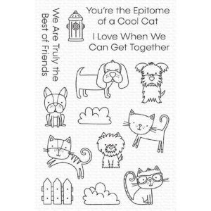 My Favorite Things - Best Of Friends Clear Stamps
