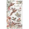 Craft Consortium A5 Clear Stamps - Woodland Stamp Birds Set