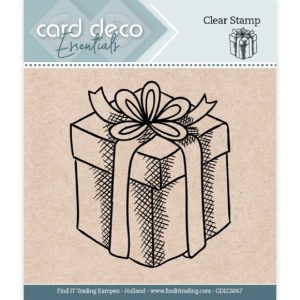 Find It Trading Card Deco Essentials Clear Stamp - Presents