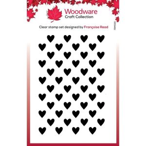 Creative Expressions Clear Stamp - Woodware Craft Collection Mini Heart