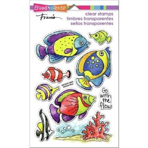 Stampendous Go Fish Perfectly Clear Stamps
