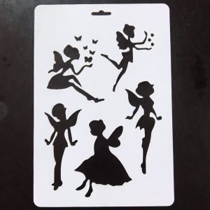 A4 Stencil – Fairy