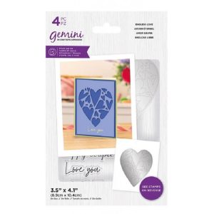 Crafters Companion Gemini Stamp And Die - Endless Love