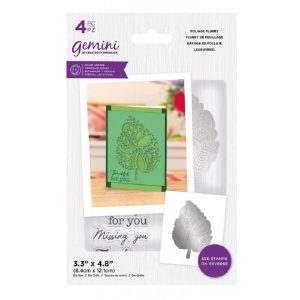 Crafters Companion Gemini Stamp And Die - Foliage Flurry