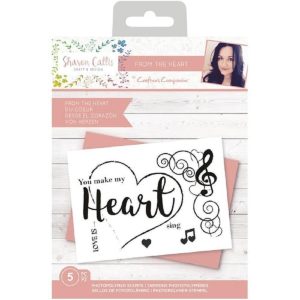 Crafters Companion - From the Heart Photopolymer Stamp