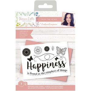 Crafters Companion - Happiness Photopolymer Stamp