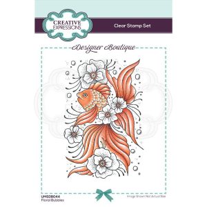 Creative Expressions Clear Stamp - Floral Bubbles