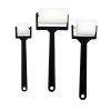White Sponge Roller Foam Brush Set Of 3