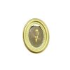 Miniature Vintage Oval Wall Painting