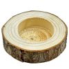 Natural Wooden Slice Candle Holder