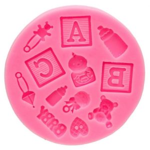 Silicon Mould - Baby Shower