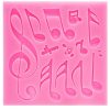 Silicon Mould - Musical Notes