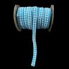 Gingham Ribbons 6 mm - Blue