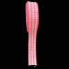 Gingham Ribbons 12 mm - Baby Pink