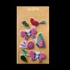 Self Adhesive Scrap Booking Sticker - Bird With Butterfly