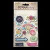 Self Adhesive Scrapbooking Stickers - So Happy