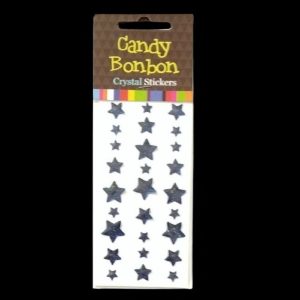 Candy Bonbon Crystal Stickers - Stars