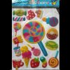 Self Adhesive Resin Sticker - Desserts