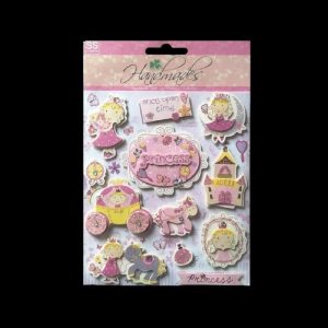 Handmade Stickers - Princess Theme