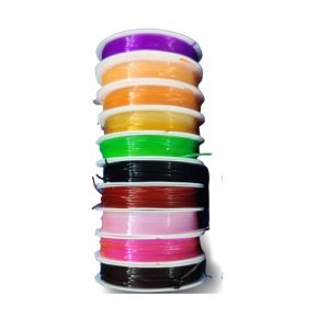 Mixed Colour Elastic Cord String Roll - 1.0 mm