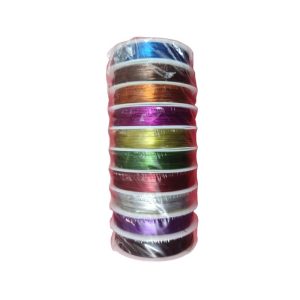 Jewellery Beading Wire Roll Mixed Colour - 3mm