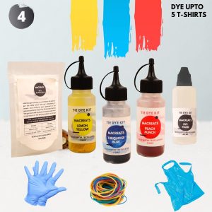 Macreats Squeeze and Pour Tie Dye Kit - 4