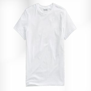 Macreats White Cotton Tshirt - Bio Washed Medium