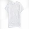 Macreats White Cotton Tshirt - Bio Washed Large