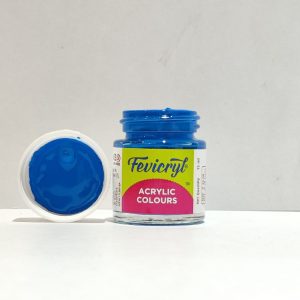 Fevicryl Acrylic Paint - Cerulean Blue