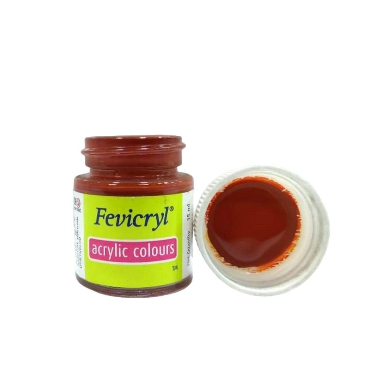 Fevicryl Acrylic Paint - Indian Red