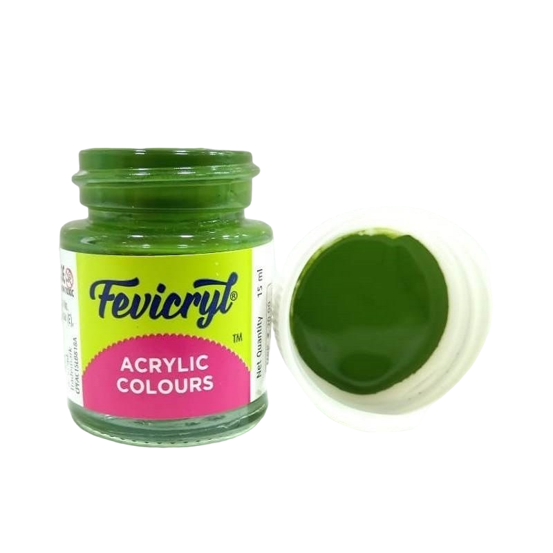 Fevicryl Acrylic Paint - Sap Green