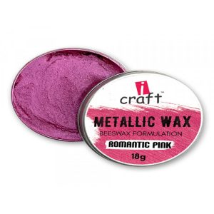 iCraft Metallic Wax - Romantic Pink