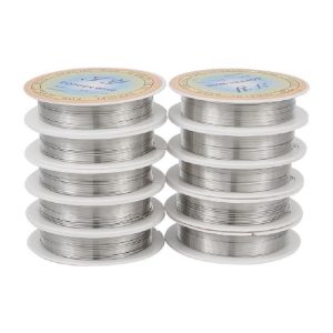 Jewellery Beading Wire Roll - Silver