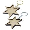 MDF Key Chains Set - Star