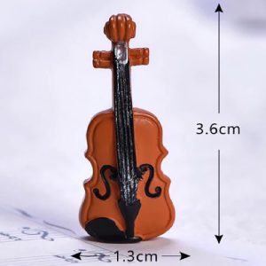 Miniature Brown Guitar