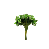 Artificial Berry Pollen Flower Bunch - Parrot Green
