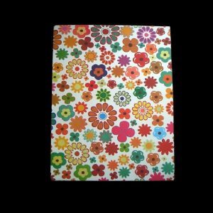 Mixed Colour Printed Paper A4 Size - Flower
