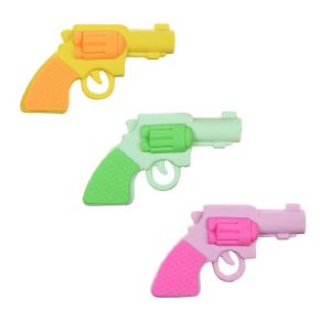 Cute Mini 3D Gun Erasers