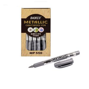Metallic Silver Marker Pen