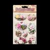 Handmade Stickers - Butterfly And Flowers