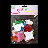 Foam Glitter Stickers - Butterfly And Wine Glass
