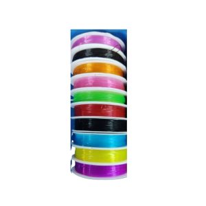 Mixed Colour Elastic Cord String Roll - 0.7 mm