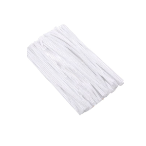 Chenille Stems or Pipe Cleaners - White
