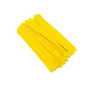 Chenille Stems or Pipe Cleaners - Yellow