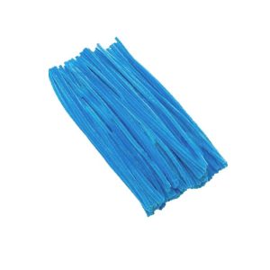 Chenille Stems or Pipe Cleaners - Light Blue